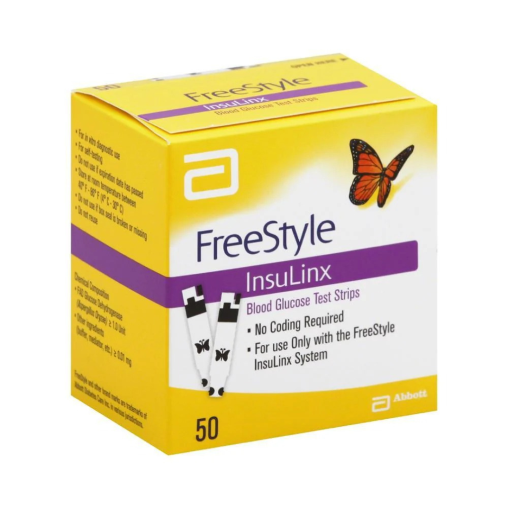 FreeStyle Insulinx 50 Count test strips